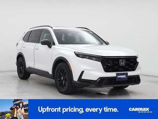 White 2024 Honda CR-V Hybrid Sport
