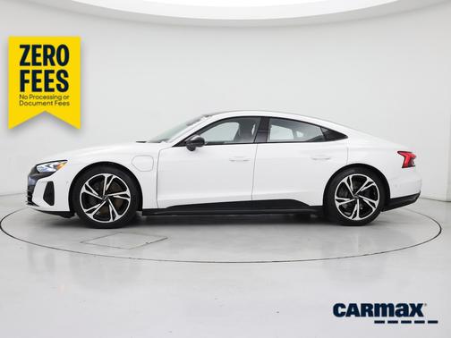 White 2022 Audi e-tron GT Prestige