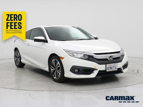 White 2018 Honda Civic EX-T