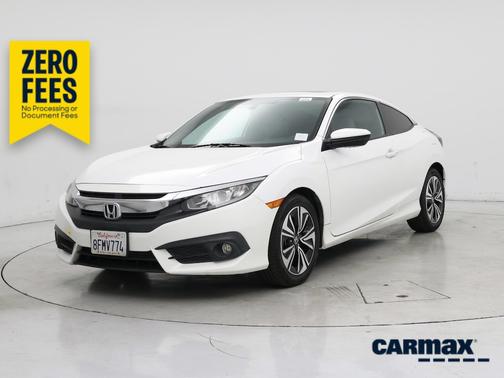White 2018 Honda Civic EX-T
