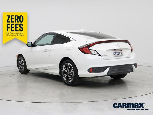 White 2018 Honda Civic EX-T