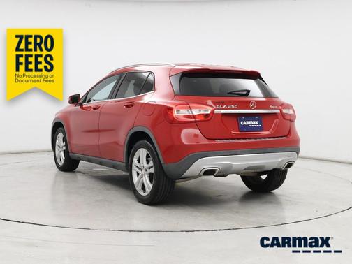 Red 2017 Mercedes-Benz GLA 250