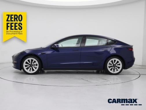 Blue 2023 Tesla Model 3