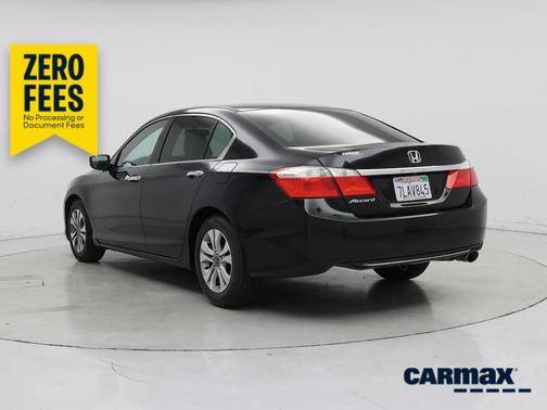 Black 2015 Honda Accord LX