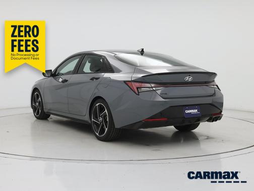 Gray 2021 Hyundai ELANTRA N Line