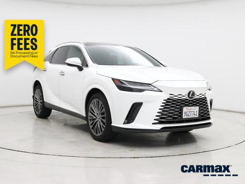 White 2023 Lexus RX 350 Luxury