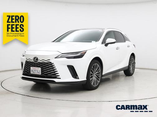 White 2023 Lexus RX 350 Luxury
