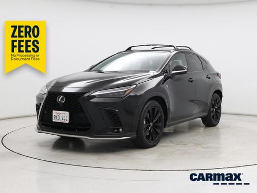 Black 2024 Lexus NX 450h+ F-SPORT Handling