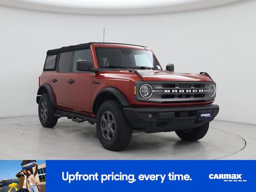 Red 2022 Ford Bronco Big Bend
