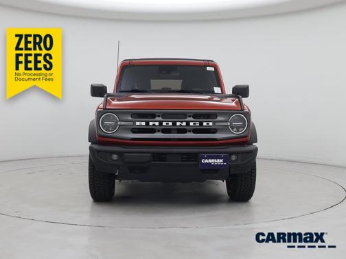 Red 2022 Ford Bronco Big Bend