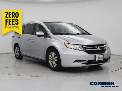 Silver 2015 Honda Odyssey EX-L