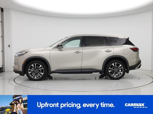 Gray 2023 INFINITI QX60 Luxe