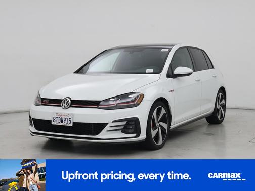 White 2019 Volkswagen Golf GTI SE