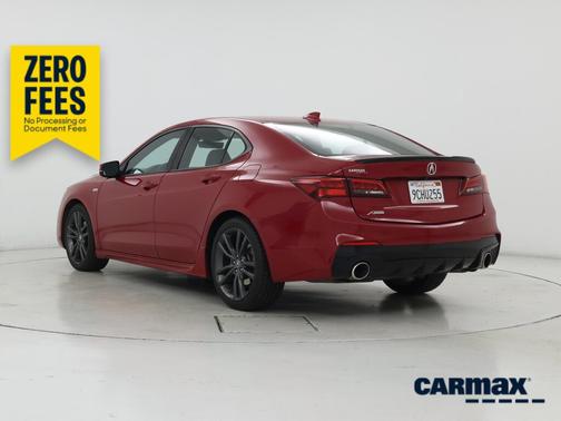 Red 2019 Acura TLX A-Spec