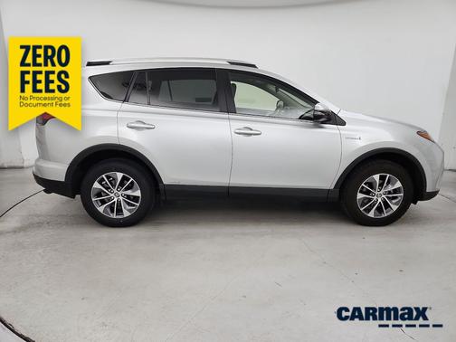Silver 2016 Toyota RAV4 Hybrid XLE