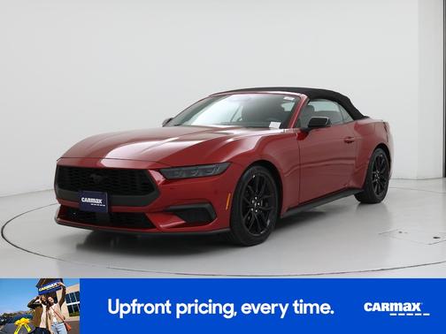 Red 2024 Ford Mustang Ecoboost Premium