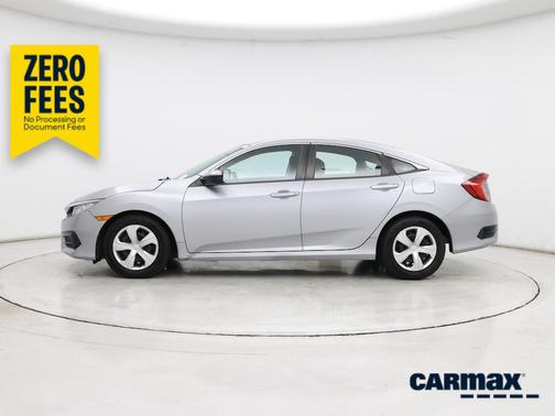 Silver 2017 Honda Civic LX