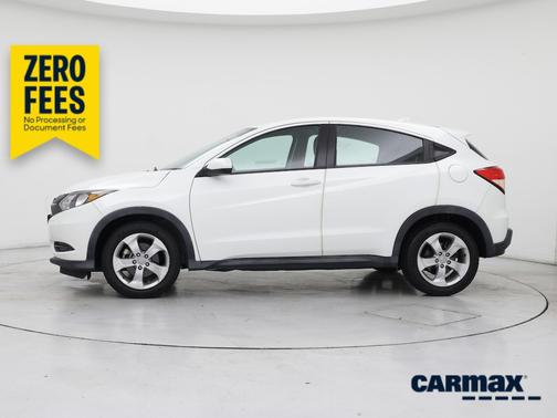White 2016 Honda HR-V LX