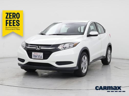 White 2016 Honda HR-V LX