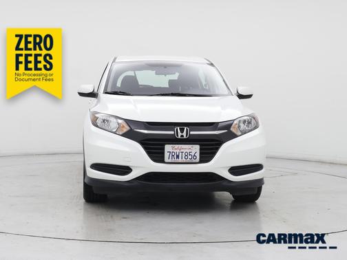 White 2016 Honda HR-V LX