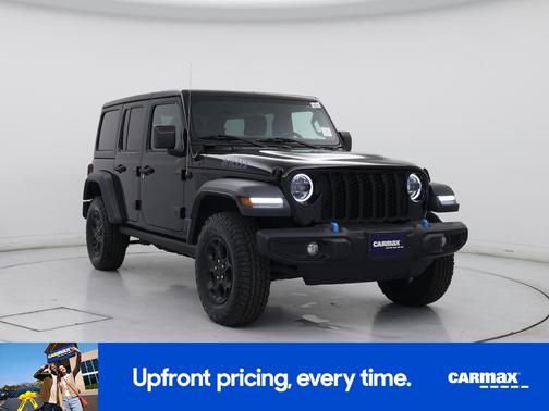Black 2023 Jeep Wrangler 4xe Willy's