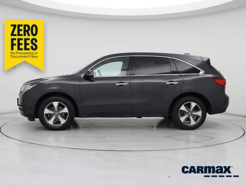 Gray 2016 Acura MDX