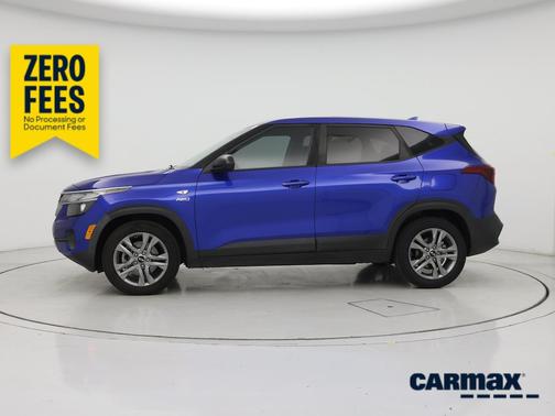 Blue 2021 Kia Seltos LX