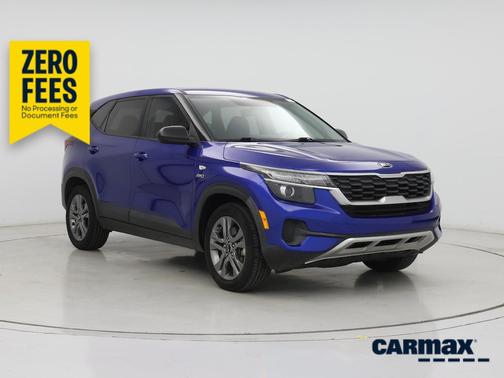 Blue 2021 Kia Seltos LX