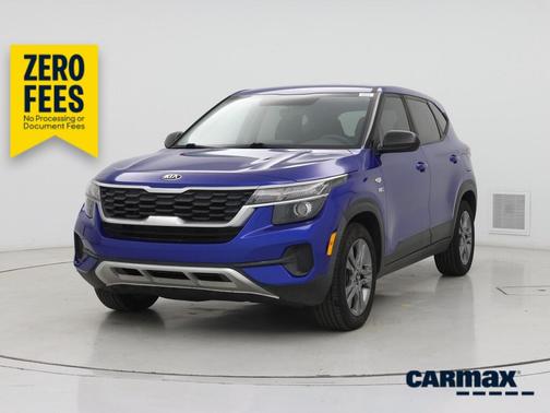 Blue 2021 Kia Seltos LX