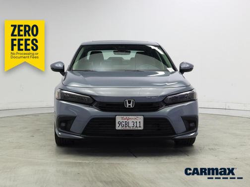Gray 2023 Honda Civic Touring