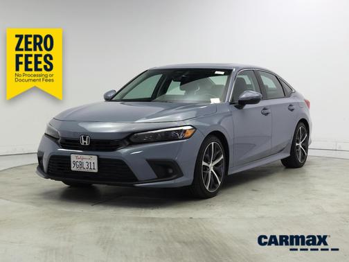 Gray 2023 Honda Civic Touring