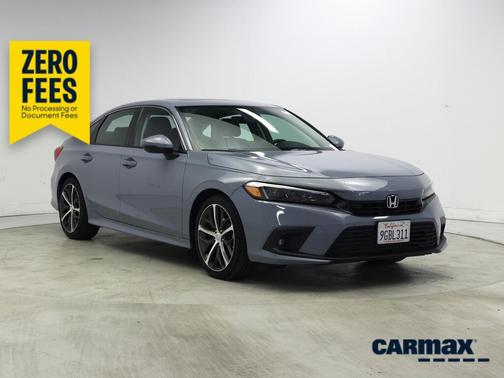 Gray 2023 Honda Civic Touring