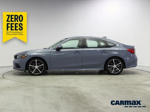 Gray 2023 Honda Civic Touring