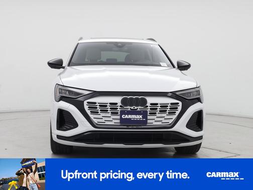 White 2024 Audi Q8 e-tron Prestige
