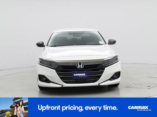 White 2021 Honda Accord Sport
