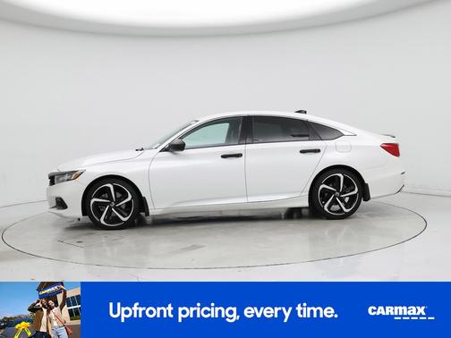 White 2021 Honda Accord Sport