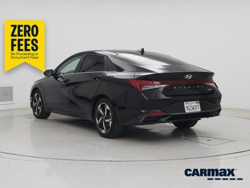 Black 2023 Hyundai ELANTRA Limited