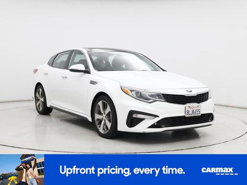 White 2019 Kia Optima S