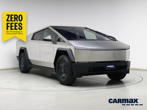 Silver 2025 Tesla Cybertruck