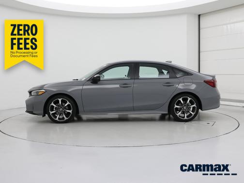 Gray 2025 Honda Civic Hybrid Sport Touring