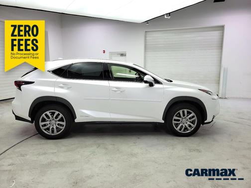 White 2015 Lexus NX 300h