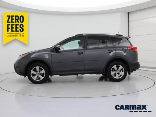 Gray 2015 Toyota RAV4 XLE