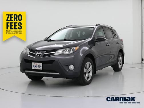 Gray 2015 Toyota RAV4 XLE