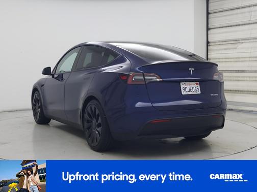 Blue 2022 Tesla Model Y Performance