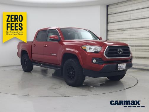 Red 2021 Toyota Tacoma SR5