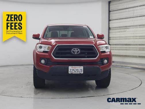 Red 2021 Toyota Tacoma SR5
