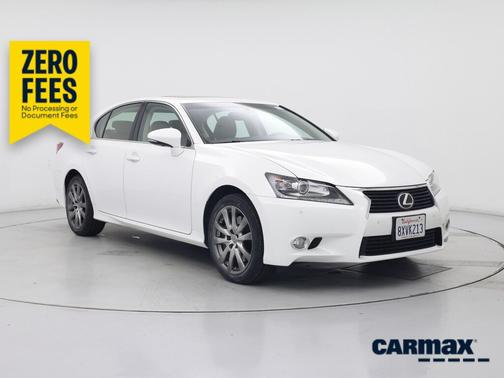 White 2015 Lexus GS 350