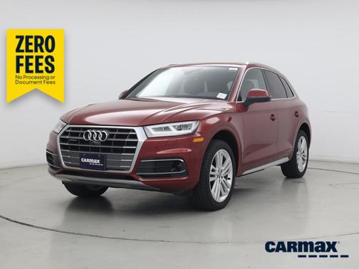 Red 2018 Audi Q5 Prestige