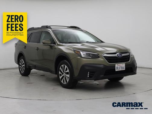 Green 2020 Subaru Outback Premium