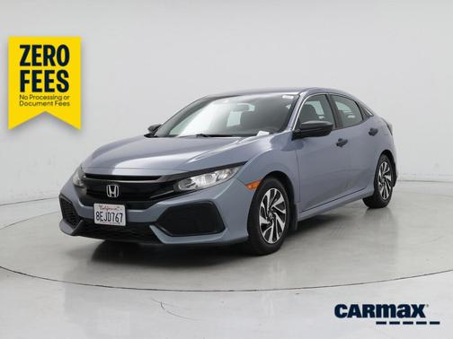 Gray 2018 Honda Civic LX